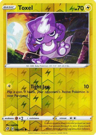 <transcy>068/192 Toxel Rebel Clash(RCL)Common Reverse Holo</transcy>