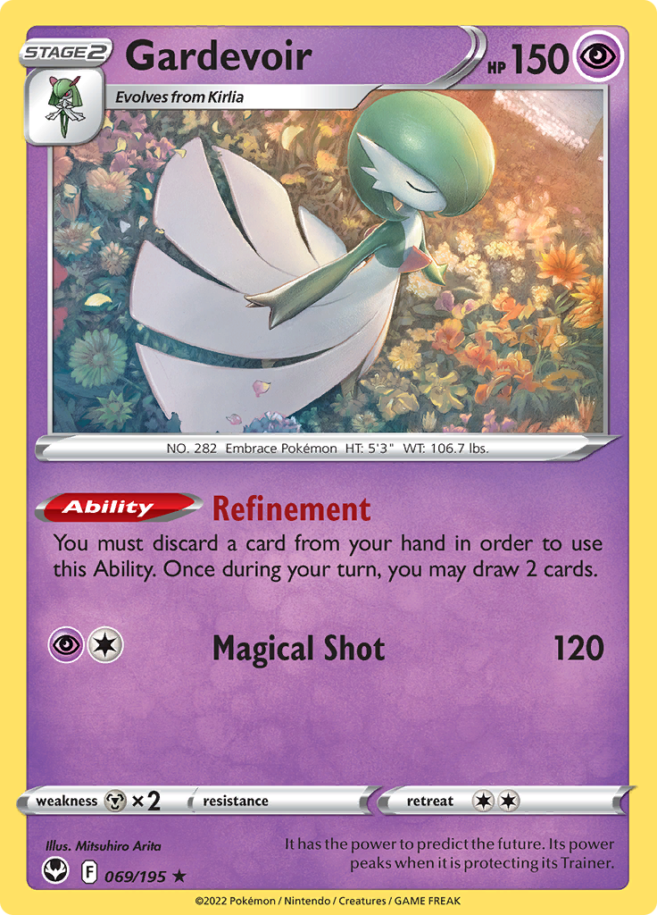 Pokemon Card Silver Tempest 069/195 69/195 Gardevoir Rare *MINT* Brokenvase Games Pokemon Card Silver Tempest 069/195 69/195 Gardevoir Rare *MINT* Brokenvase Games