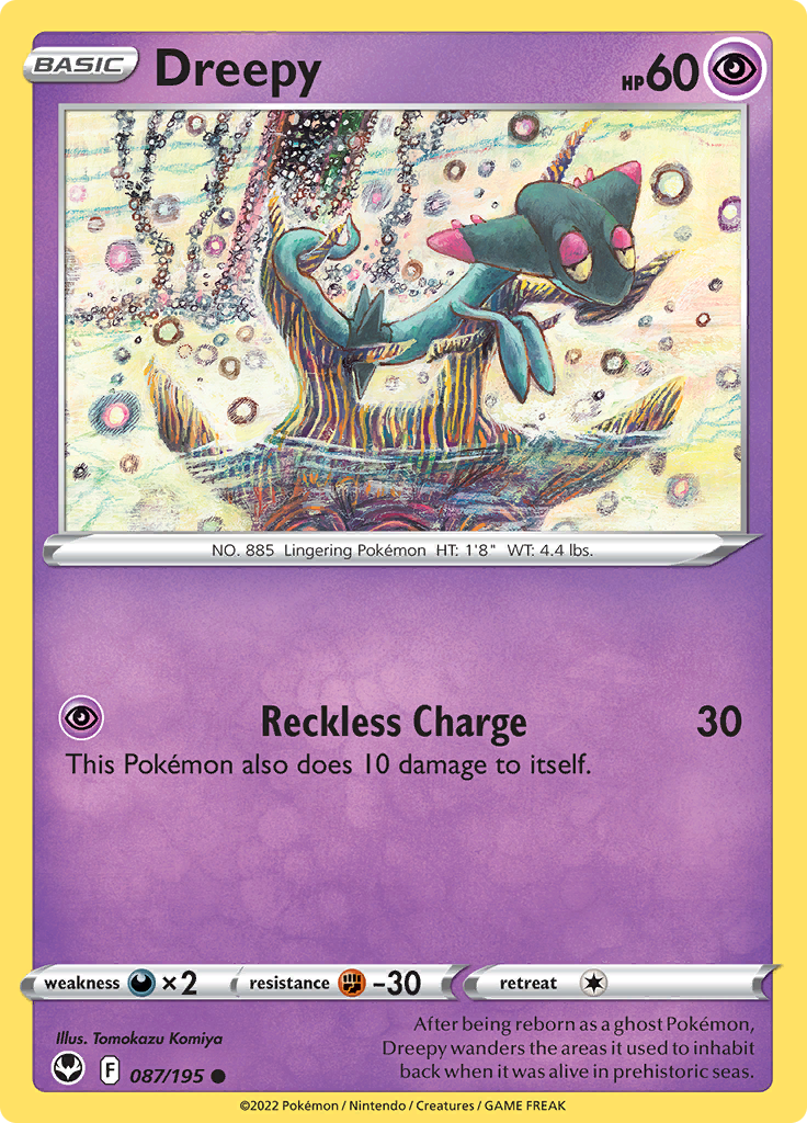 2022 Pokemon, Silver Tempest, #59/195 Radiant Alakazam, Holo Ultra Rare