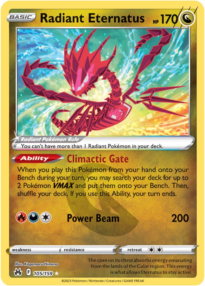 rare inuyasha cards Pokemon Crown Zenith Complete Reverse Holo Card Set main image 0