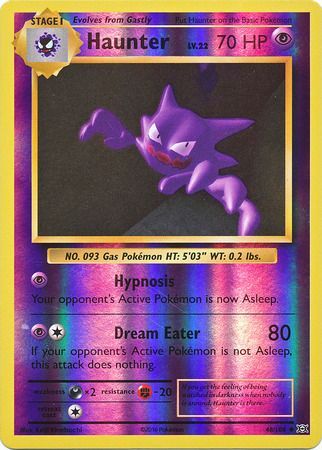 Pokemon Card XY Evolutions 48/108 Haunter Reverse Holo Uncommon