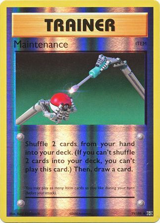 Pokemon Card XY Evolutions 79/108 Maintenance Item Reverse Holo Uncommon