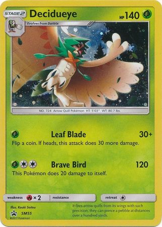 <transcy>Pokemon Card SM Black Star Promos SM55 Decidueye</transcy>