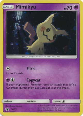 <transcy>بطاقة بوكيمون SM Black Star Promos SM99 Mimikyu</transcy>