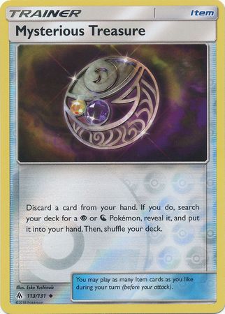 Pokemon Card Forbidden Light 113/131 Mysterious Treasure Item Reverse Holo Uncommon *MINT*