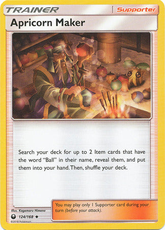 Pokemon Card 124/168 Celestial Storm Apricorn Maker Supporter Uncommon Brokenvase Games Pokemon Card 124/168 Celestial Storm Apricorn Maker Supporter Uncommon Brokenvase Games