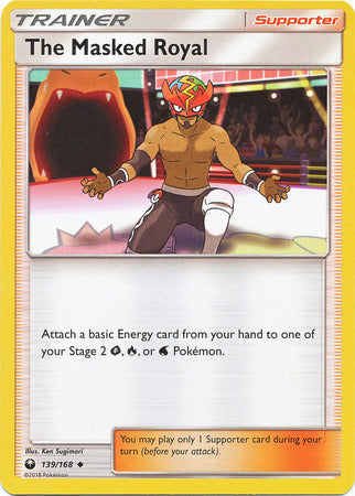 <transcy>ポケモンカード139/168セレスティアルストームマスクされたロイヤルサポーター珍しい</transcy>