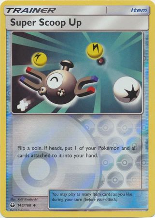 Pokemon Card Celestial Storm 146/168 Super Scoop Up Trainer Reverse Holo Uncommon *MINT*