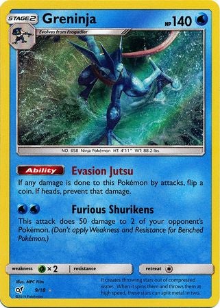 Pokemon Card Detective Pikachu 009/18 9/18 Greninja Holo Rare – Brokenvase  Games