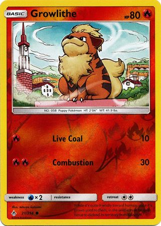 Pokemon Card Unbroken Bonds 21/214 021/214 Growlithe Common Reverse Ho Brokenvase Games Pokemon Card Unbroken Bonds 21/214 021/214 Growlithe Common Reverse Ho Brokenvase Games