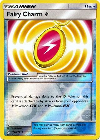 Pokemon Card Unbroken Bonds 172/214 Charm L Item Uncommon Reverse Holo