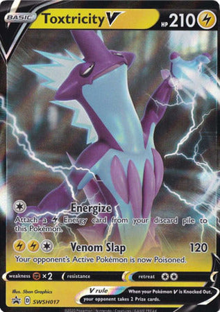 Pokemon Card SWSH Black Star Promos SWSH017 Toxtricity V