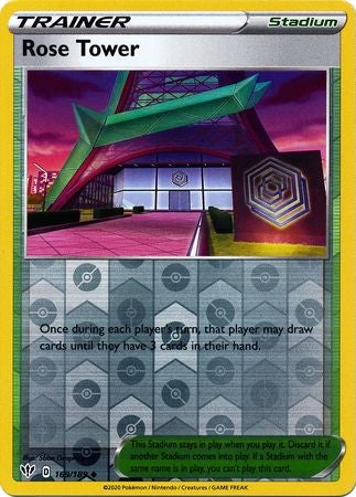 Pokemon Card Darkness Ablaze 169/189 169/189 Rose Tower Uncommon Rever –  Brokenvase Games
