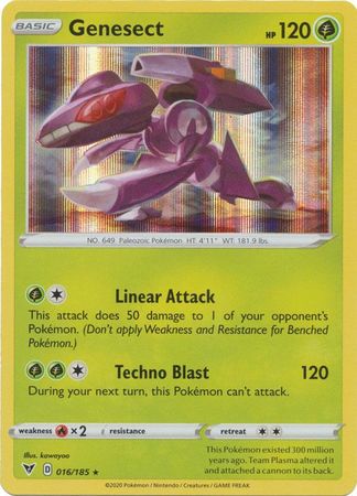 Pokemon Card Vivid Voltage 016/185 16/185 Genesect Holo Rare Brokenvase Games Pokemon Card Vivid Voltage 016/185 16/185 Genesect Holo Rare Brokenvase Games