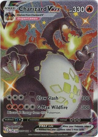 Pokemon Card Shining Fates SV107/SV122 SV107/SV122 Charizard VMAX Shin Brokenvase Games Pokemon Card Shining Fates SV107/SV122 SV107/SV122 Charizard VMAX Shin Brokenvase Games