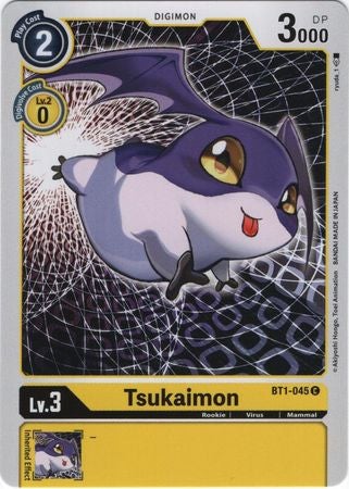 Digimon Card Ver 1.0 Tsukaimon BT1-045 C