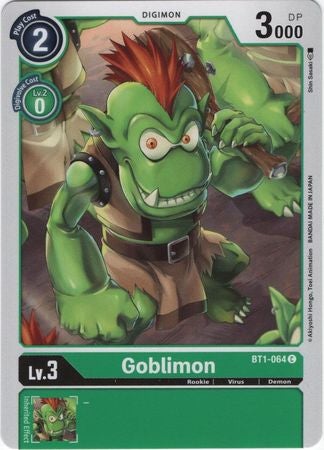 <transcy>数码宝贝卡 Ver 1.0 Goblimon BT1-064 C</transcy>