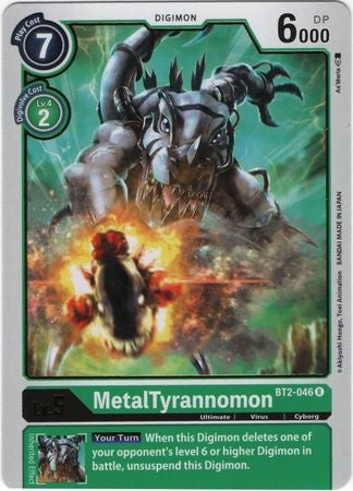 <transcy>数码宝贝卡片 Ver 1.0 MetalTyranomon BT2-046 R</transcy>