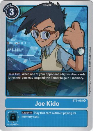 Digimon Card Ver 1.0 Joe Kido BT2-085 R