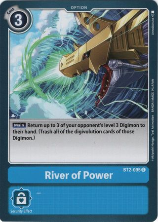 <transcy>Digimon-Karte Ver 1.0 River of Power BT2-095 U</transcy>