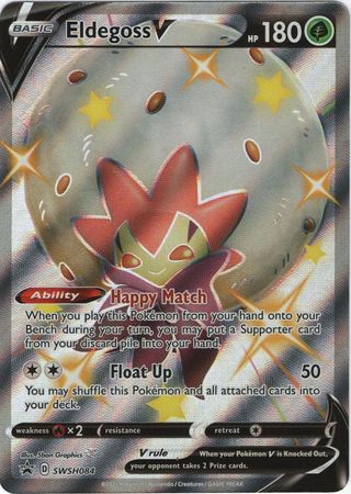 <transcy>Pokemon Karte SWSH Black Star Promos SWSH084 Eldegoss V.</transcy>