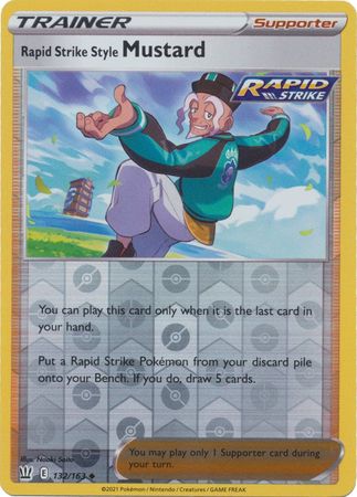 Pokemon Card Battle Styles 132/163 132/163 Rapid Strike Style Mustard –  Brokenvase Games