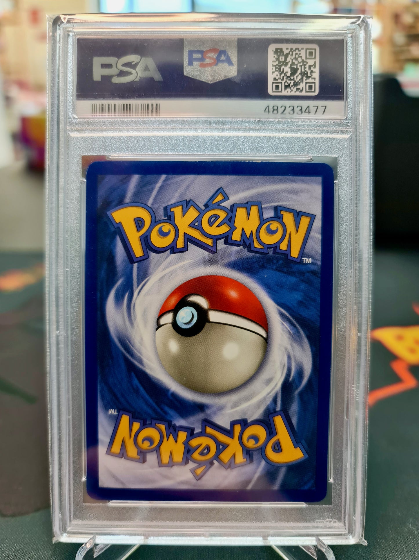 Pokemon Card Base Set Gyarados 06/102 Holo PSA 7