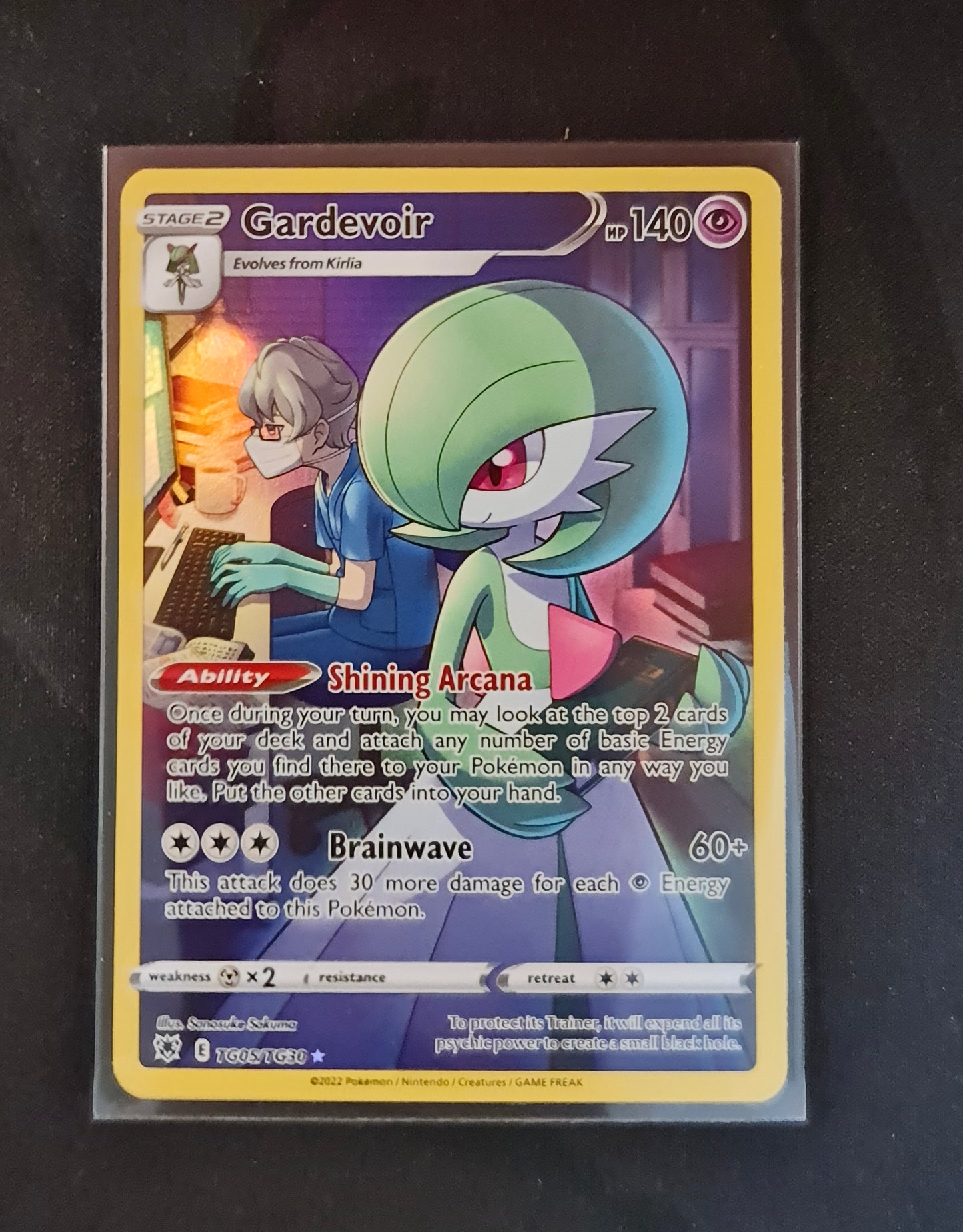 Pokemon Card Astral Radiance Trainer Gallery TG5/TG30 TG05/TG30 Gardevoir Holo Rare