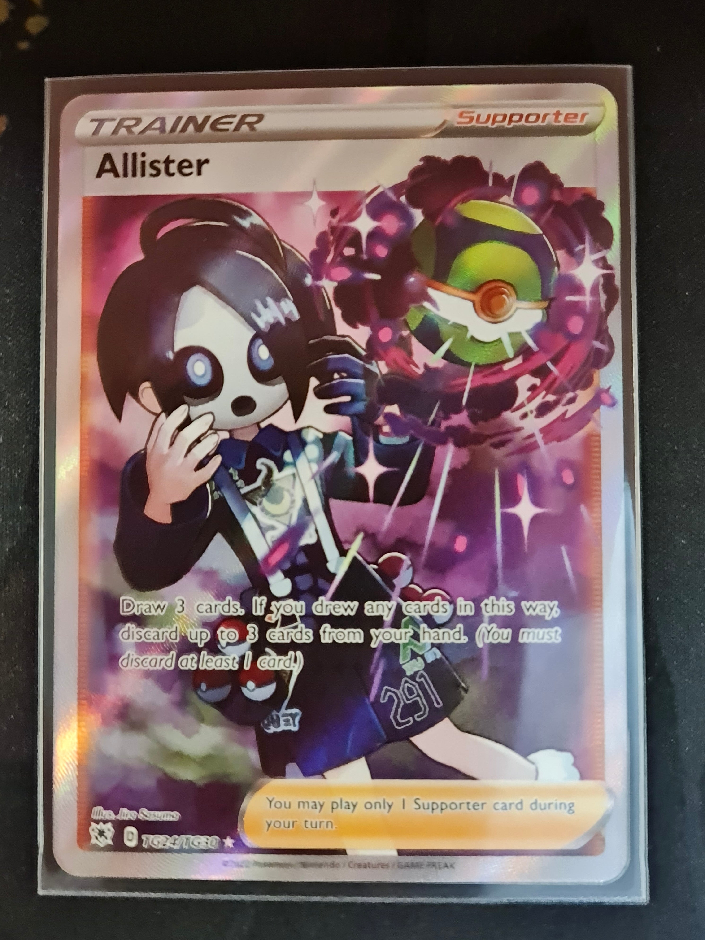 allister card pokemon Pokemon Card Astral Radiance Trainer Gallery TG24/TG30 Allister Suppor –  Brokenvase Games