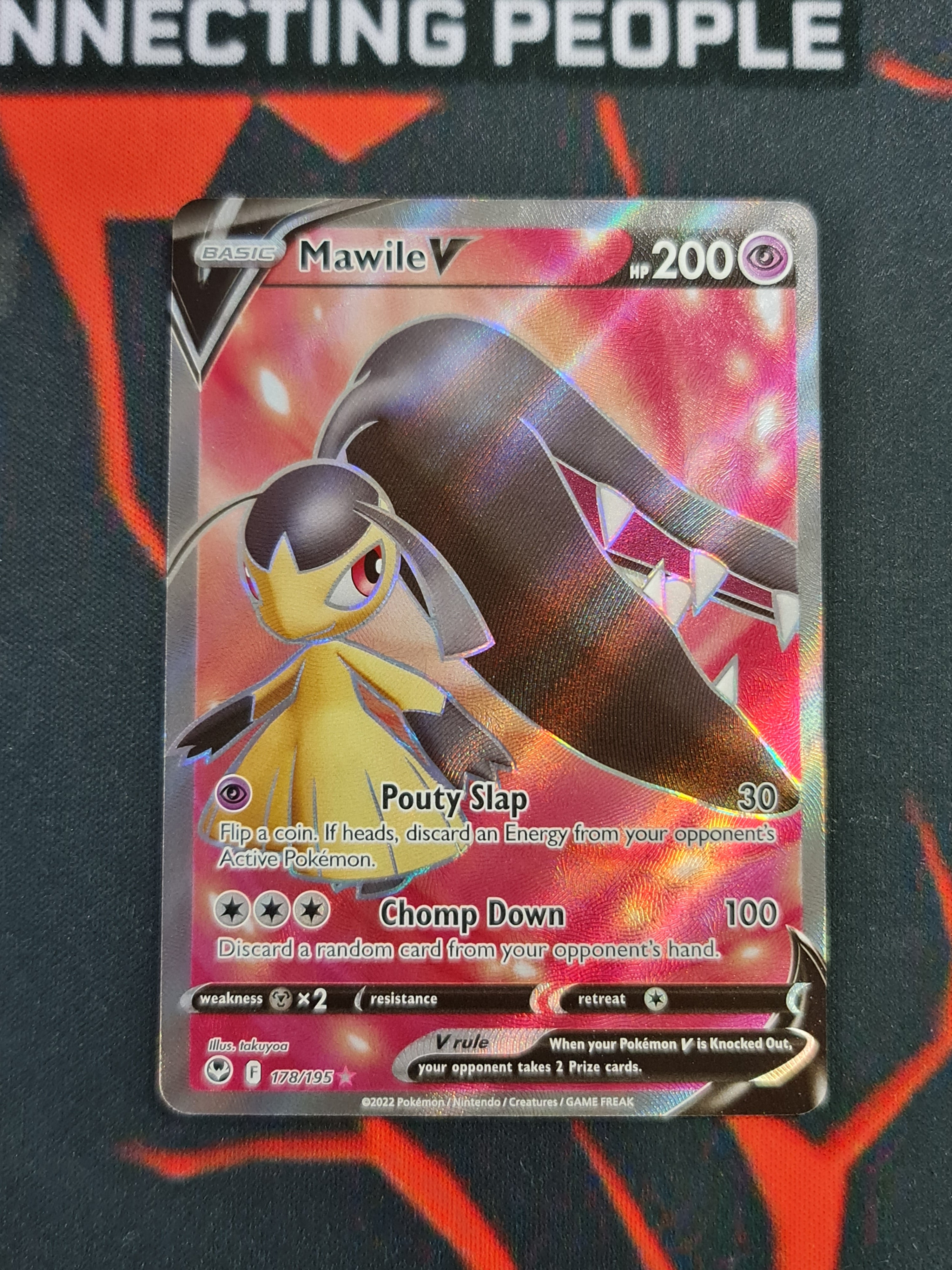 Pokemon Card Silver Tempest 178/195 Mawile V Full Art *MINT* Brokenvase Games Pokemon Card Silver Tempest 178/195 Mawile V Full Art *MINT* Brokenvase Games