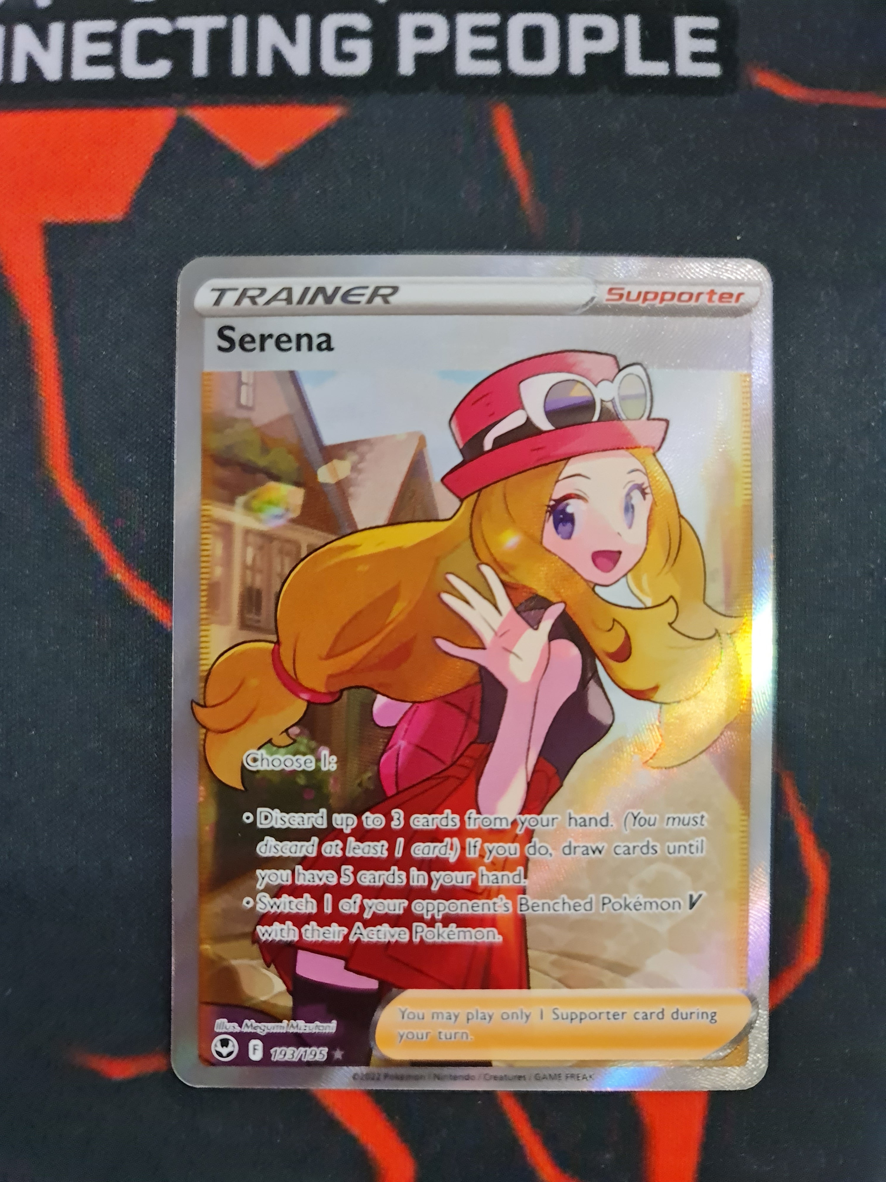 Pokemon Card Silver Tempest 193/195 Serena Supporter Full Art