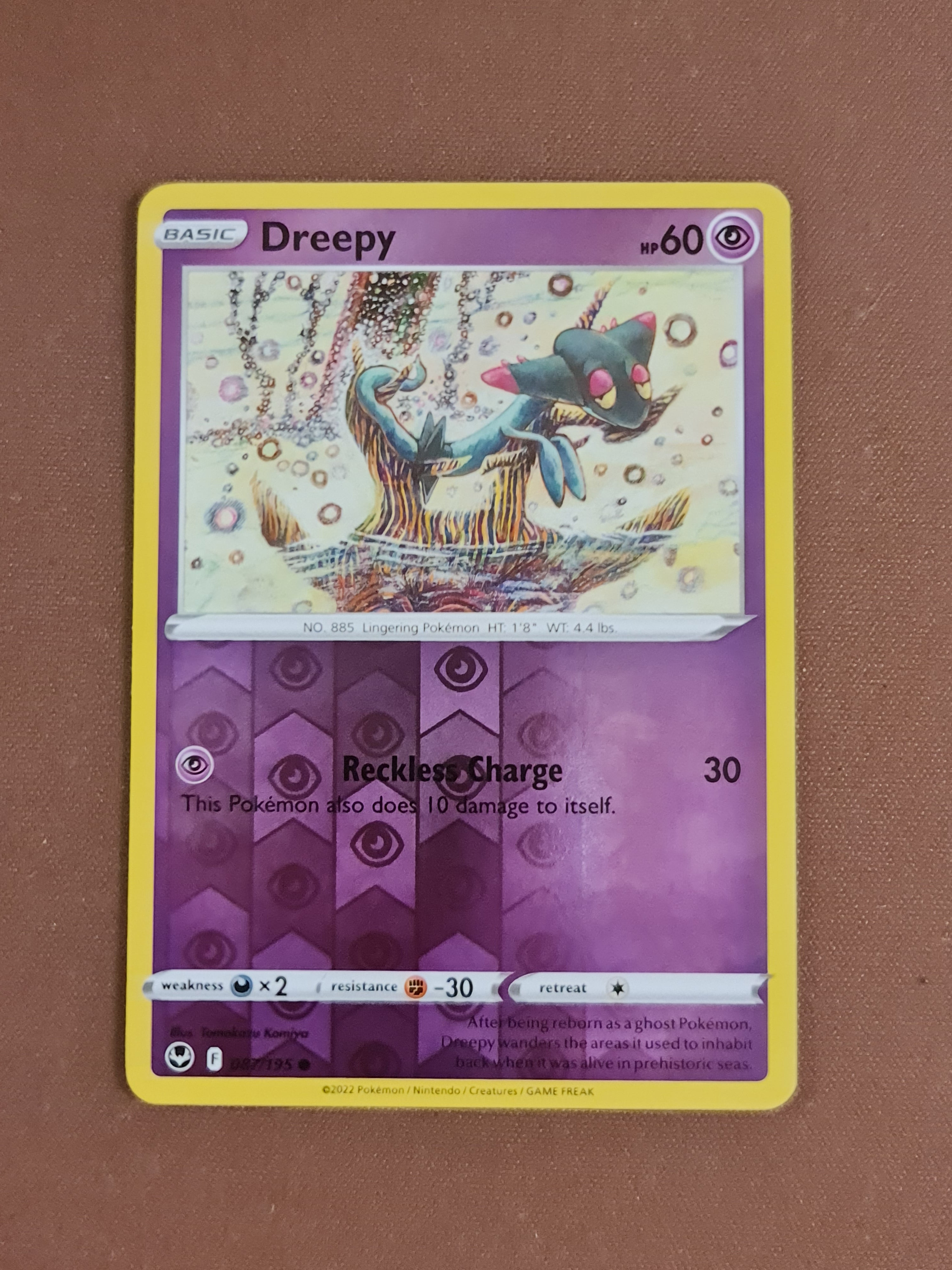 dreepy pokemon cards Pokemon Card Silver Tempest 087/195 87/195 Dreepy Reverse Holo Common –  Brokenvase Games