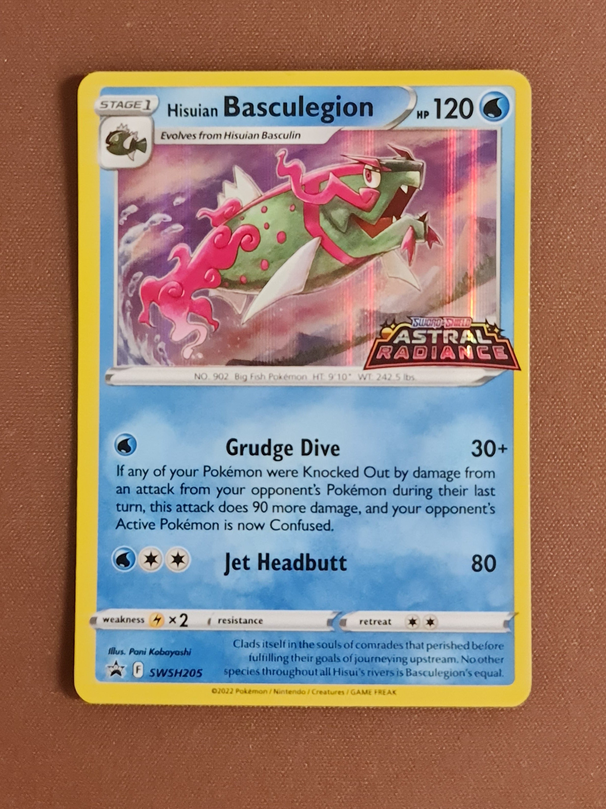 Pokemon Card SWSH Black Star Promos SWSH205 Hisuian Basculegion Prerel –  Brokenvase Games