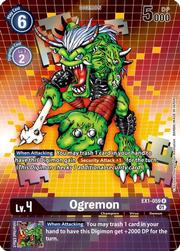 Digimon Card Classic Collection Ogremon EX1-059 R Alternative Art