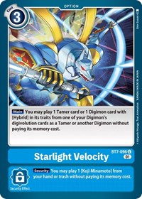 Digimon Card Next Adventure Starlight Velocity BT7-096 U
