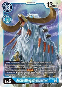 Digimon Card Next Adventure AncientMegatheriummon BT7-030 R