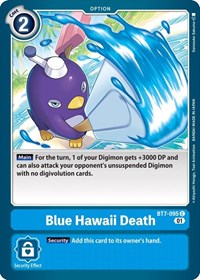 Digimon Card Next Adventure Blue Hawaii Death BT7-095 C