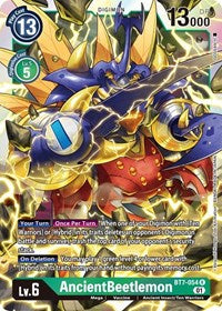 Digimon Card Next Adventure AncientBeetlemon BT7-054 R