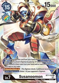 Digimon Card Next Adventure Susanoomon BT7-112 SEC