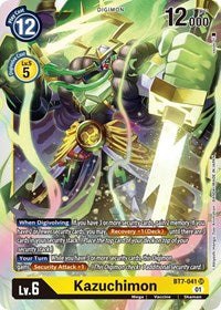 Digimon Card Next Adventure Kazuchimon BT7-041 SR