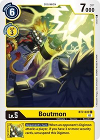 Digimon Card Next Adventure Boutmon BT7-037 C