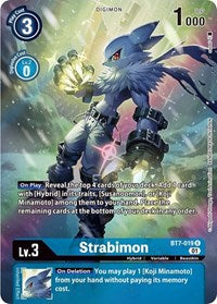 Digimon Card Next Adventure Strabimon BT7-019 R Alternate Art