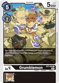 Digimon Card Next Adventure Grumblemon BT7-060 C