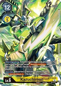 Digimon Card Next Adventure Kazuchimon BT7-041 SR Alternate Art