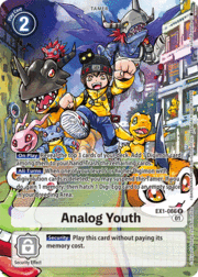 Digimon Card Classic Collection Analog Youth EX1-066 R Alternativ Art