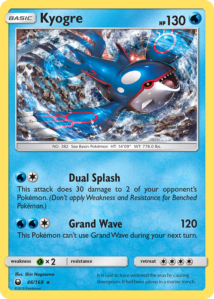 pokemon celestial storm rare cards Pokemon Card Celestial Storm 46/168 Kyogre Pokemon Rare Holo *MINT* – Brokenvase Games