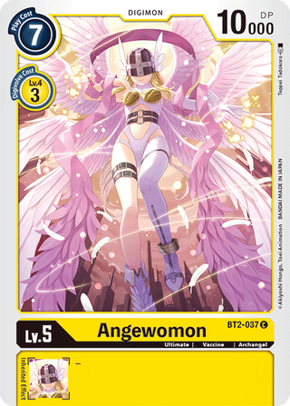 Digimon Card Ver 1.5 Angewomon BT2-037 C