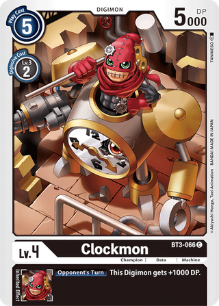 Digimon Card Ver 1.5 Clockmon BT3-066 C