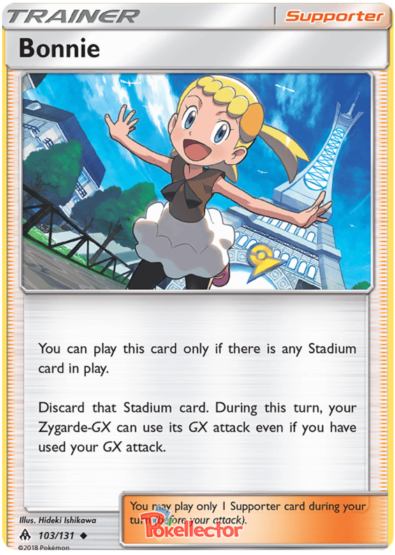 Pokemon Card Forbidden Light 103/131 Bonnie Supporter Uncommon *MINT*