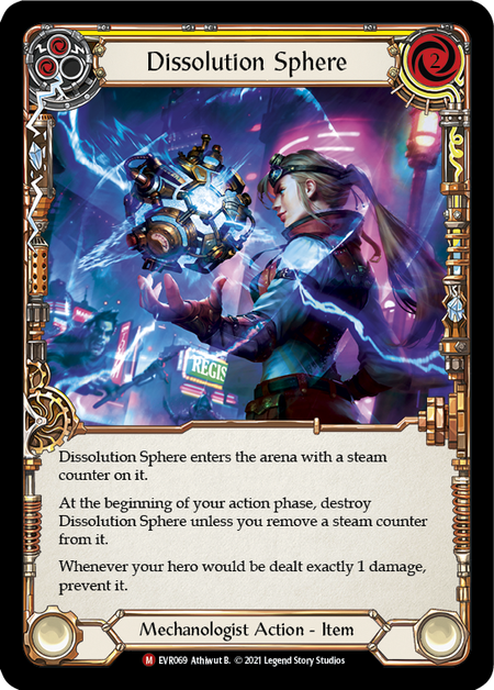 Flesh and Blood Everfest First Edition M EVR069 Dissolution Sphere Rainbow